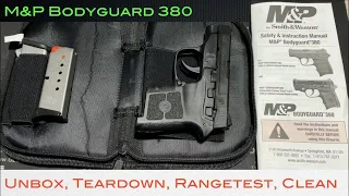 M&P Bodyguard 380 Reviewed - Unbox, Teardown, Rangetest, Cleaning