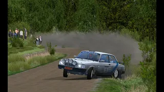 Savulampi Finland - RSF RBR - Volvo 242 onboard - Richard Burns Rally POV