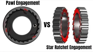 Pawl Engagement vs Star Ratchet Engagement