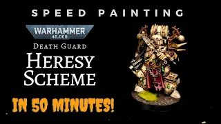 Speed Painting: Heresy Style Death Guard