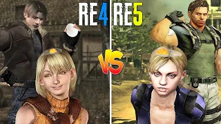 Resident Evil 4 VS Resident Evil 5