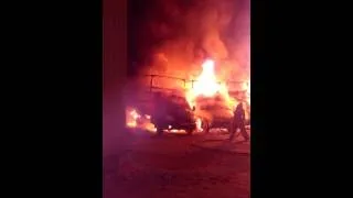 Пожар в Боголюбово 14.05.2014