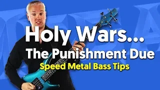 Holy Wars...The Punishment Due (Megadeth) - Speed Metal Bass!!