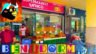 Exploring Benidorm: A Walk Down to the oldTown Shops