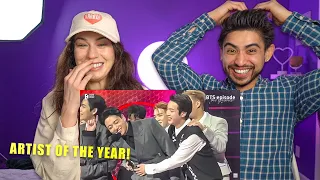 BTS @ 2021 American Music Awards EPISODE - COUPLES REACTION!