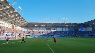 RADOŚĆ KIBICÓW RUCHU PO BRAMCE NA 1:0 Z GKS TYCHY (03.06.2023 r.)