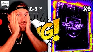 *9 PURPLE PULLS!?* 2 ULTIMATE CHOICE PACKS & MORE! INSANE PACK LUCK AGAIN | NHL 23 HUT PACK OPENING