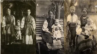 Фотографії мам-українок на початку ХХ століття.