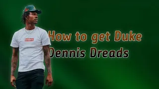 HOW TO GET DUKE DENNIS DREADS #dreadlocks #dukedennis