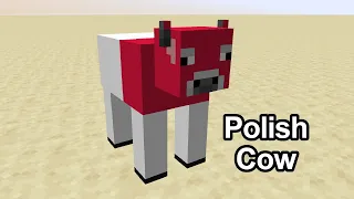 Polish Cow in Minecraft