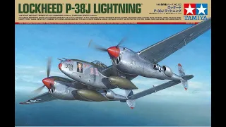 Sprue Review Tamiya 1/48 Lockheed P-38J Lightning # 61123