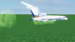 Delta Airlines Flight 1141  (Roblox Crash Animation)