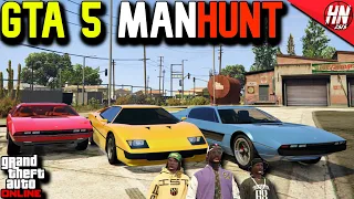 GTA 5 ManHunt! STROMBERG VS 2 TOREADORS ft. @gtanpc @twingoplaysgames​