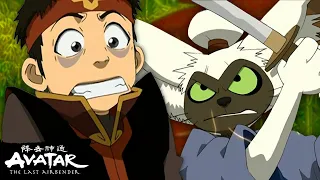 Aang Hallucinates "Momo vs. Appa" Ultimate Showdown ⚔️ Full Scene | Avatar: The Last Airbender