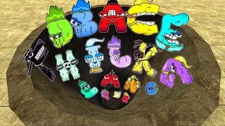 TORTURE ALL VERSION OF 3D ALPHABET LORE FAMILY Garry's Mod