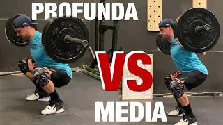 SENTADILLA PROFUNDA vs MEDIA SENTADILLA ¿Qué dice la CIENCIA?