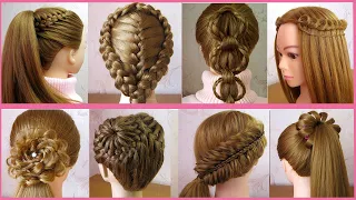 8 Beautiful Cute Hairstyles for girls | Trendy Hairstyles | Hair Style Girl