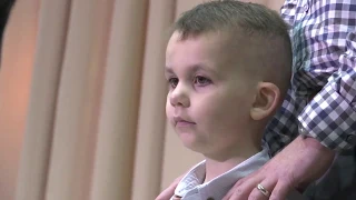 6-year-old becomes 2-time cancer survivor thanks to blood donors