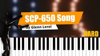 SCP-650 song (Black Statue) - Piano Tutorial - [Hard]