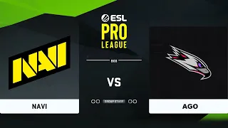 🔴 [ RU ] NAVI vs AGO bo3 ESL Pro League Season 15 2022