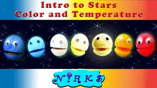 Intro To Stars: Color and Temperature – a song for kids by In A World Music Kids with The Nirks™