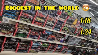 Diecast Hunting in Europe! Big scale, biggest diecast car store in the world, Tom's. #diecast