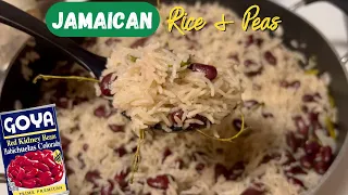 Traditional Jamaican Rice and Peas Made Simple with Canned Beans