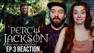 Buses And Basements?!? | Percy Jackson Ep 1x3 Reaction & Review | Disney+