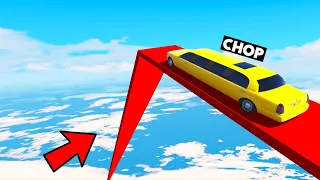 CHOP TRIED ULTIMATE SPACE MEGA RAMP CHALLENGE GTA 5