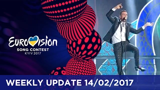 Eurovision Song Contest Weekly Update 14/02/2017