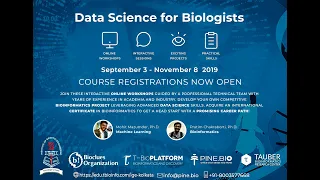 Data Science For Biologists - A collaboration between Pine Biotech & IGE Kolkata