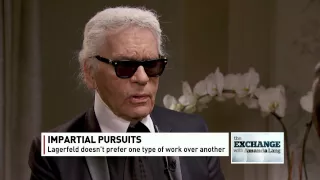 Karl Lagerfeld on The Exchange with Amanda Lang