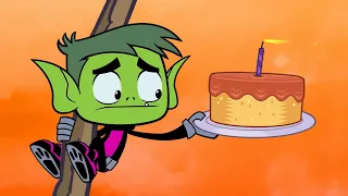 Beast Boy Saves Raven's Birthday Party - Teen Titans Go! "BBRAEBDAY"