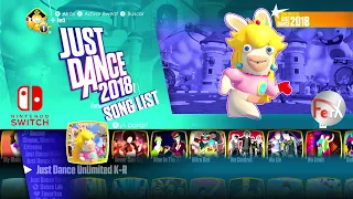 Just Dance 2018 - Song List + Just Dance Unlimited + Extras! [Nintendo Switch]