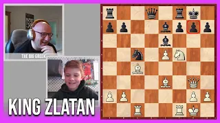 The Big Greek ZOCKT gegen seinen Schüler KING ZLATAN ♟