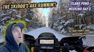 Day 2 of the NEK weekend trip and the Gen 5 Ski-Doo's are waking up! Maxx ECU 900r is wild!!