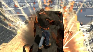 GTA 4 - Funny Ragdolls - (EXPLOSIONS FAILS)