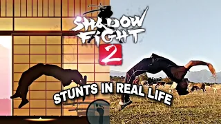 Stunts From Shadow Fight 2 In Real Life 😱🔥(Flips & Tricks)⚡