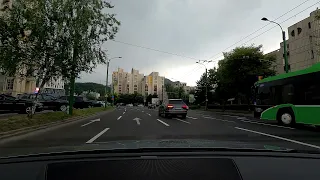 Driving in Brasov (Kronstadt) 2021
