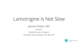 Lamotrigine for Bipolar Disorder