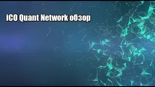 ICO Quant Network обзор анализ и перспективы