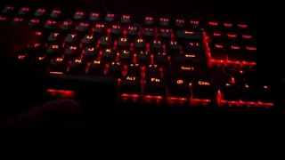Redragon Usas Mechanical Gaming Keyboard Noise vs. SteelSeries Sensei Mouse