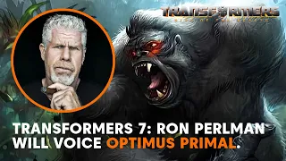 Transformers Rise of the Beasts Ron Perlman Will Voice Optimus Primal