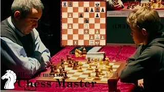 Юный Магнус Карлсен - Гарри Каспаров. 2 Поражения От Легенды Шахмат