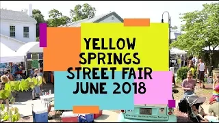 Yellow Springs Street Fair June, 2018