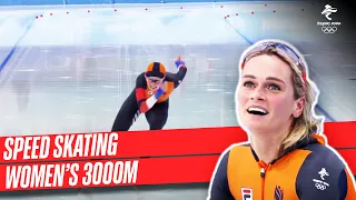 Speed Skating | Full Replay | Women's 3000m | #Beijing2022