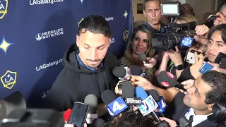 Zlatan Ibrahimovic talks about his defeat against LAFC and his future in MLS