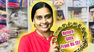 Return gift ideas | parrys corner shopping vlog | gifts starts from Rs.12/-