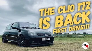 THE RENAULT CLIO 172 IS BACK!! OUR FIRST DRIVE.