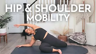 Improve Hip & Shoulder Mobility with this Slow & Gentle Yoga Practice